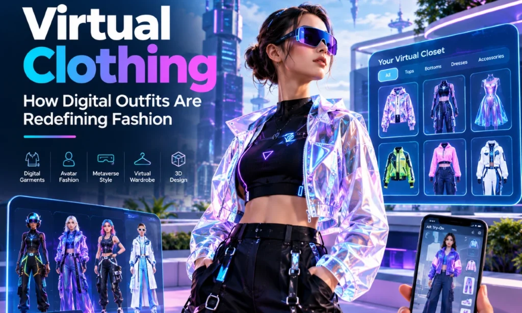 Virtual Clothing: How Digital Outfits Are Redefining Fashion